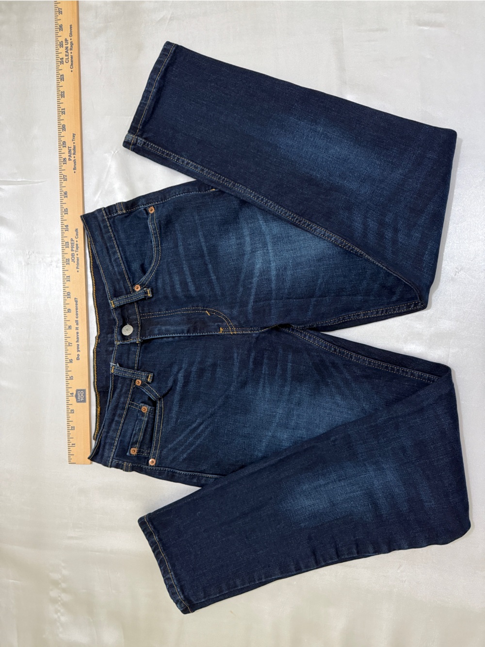 Levi's 511 Slim Fit Jeans Dark Wash W30 L30 - Picture 2 of 6